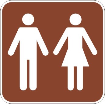 Toilette à l'accueil