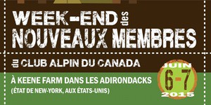 31 mai 2015 - Club Alpin du Canada