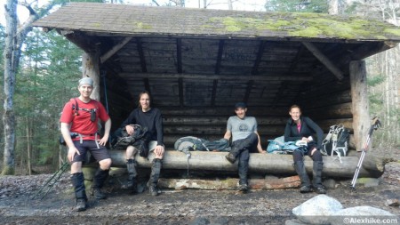 8 août 2015 - Lean-to dans les Adirondacks